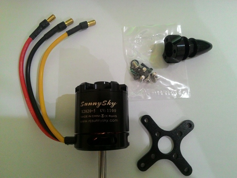 Sunnysky 2820-1100kv setara 3540 - Click Image to Close